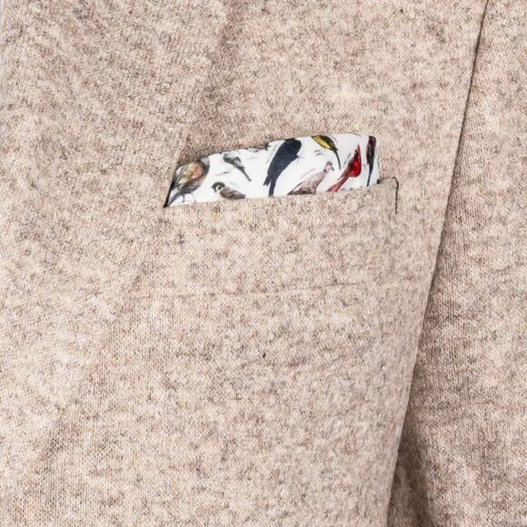 7 Downie St Brooks Oatmeal Blazer Size 38R - Picture 3 of 3